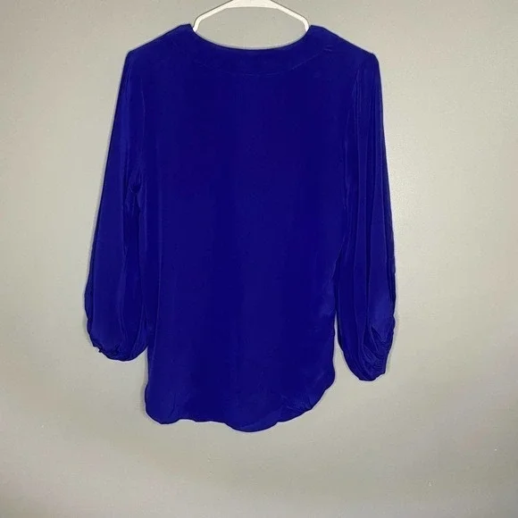 AMANDA uprichard 100% silk blouse size small - Picture 7 of 7